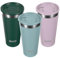 SHO Calix - Insulated Stainless Steel Coffee Cup, Travel Mug & Tumbler - Splash Proof - 500ml - 6 Hours Hot & 12 Hours Cold - Reusable, BPA Free, Thermal Vacuum Flask (Arctic Mist, 500ml)