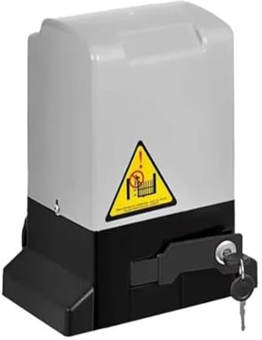 Azionamento per cancelli scorrevoli, Operatore elettrico per porta scorrevole con apertura automatica, doppio telecomando per garage compatto,per Casa, Fabbrica(750w)