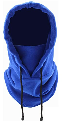 Balaclava Sturmhaube Winter Unisex Frauen Männer Balaclava Warm Balaclava Winter Kapuze Motorrad Kapuze Winter Sturmhaube Wolle Sturmhaube Ski Outdoor Balaclava (Blau,Einheitsgröße)