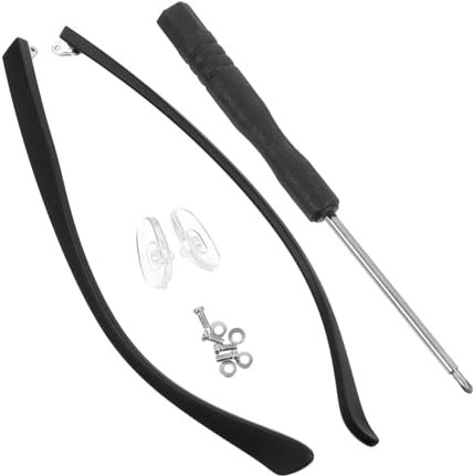 PLAFOPE Brillenbügel Ersatz Tr90 Rutschfeste Sonnenbrillenbügel 8mm Bügelbreite Brillenreparatur Zubehör Für Sport Und Alltag