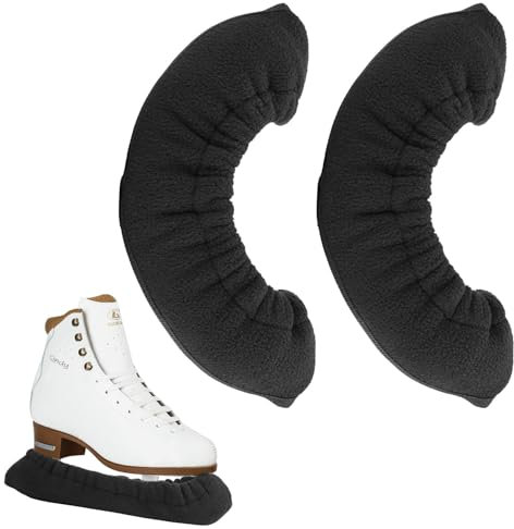 Onperpoe 1 Paar Kufenschoner Schlittschuhe Eishockey Kufenschutz Schlittschuhe Schoner Elastische Kufenstrümpfe Kufenschutz Zubehör Schlittschuh Schoner für Hockeyschlittschuhe und Eiskunstlaufschuhe