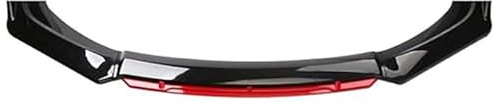 QVBGFF Alerón Delantero Coche,para Seat Leon FR 5F MK1 MK2 MK3 MK3.5 MK4 MK5 Ibiza 6J 6L,Coche Parachoques Delantero Labio Divisor Difusor Trim Kit lip Spoiler Delantero Frontal Proteger,E
