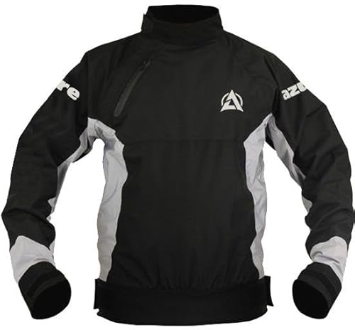Azure Waterproof Breathable Spray Top – Sailing, Yachting, Canoeing & Kayaking Jacket Windproof Outdoor Watersports Wear -Medium