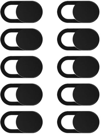 Slider di copertura per webcam, set di 10 per fotocamera per computer portatile, protezione della privacy, tablet, telefono cellulare, PC, fotocamera, uomini, studenti, lavoro