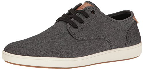 Steve Madden Mens Fenta Fashion Sneakers - Casual Lightweight Walking Shoes for Everyday Comfort, Black Fabric, 8.5