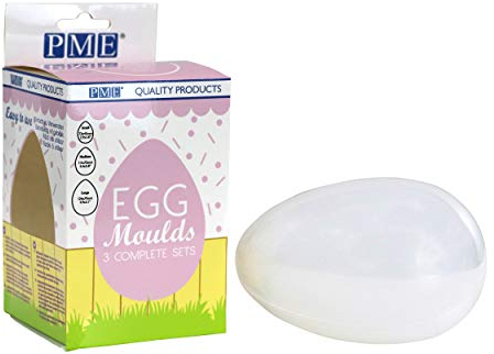 PME Egg Chocolate Mould, Pack of 3, Easter Baking
