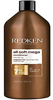 REDKEN Conditioner Haircare All Soft Mega Conditioner, 1 L