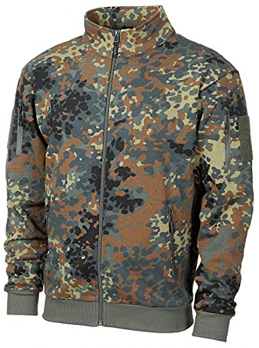 MFH Sweatjacke Tactical (Flecktarn, XXXL)