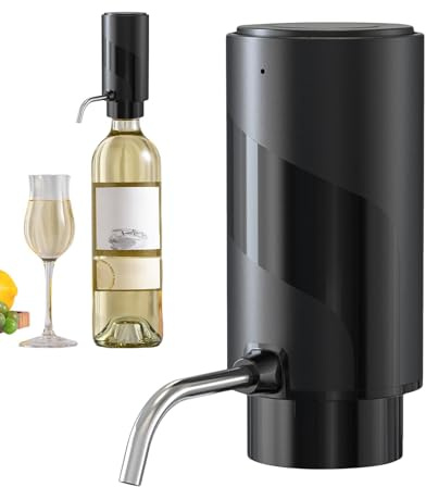 Versatore elettrico per aeratori per vino | Distributore per vino con USB Ricaricabile-caraffa per vino elettrico aeratore automatico versatore per vino