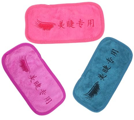 HAMPPLIES 3pezzi Mascherine Sopracciglia per Procedure di Extension Ciglia Morbide e Facili da Sostituire per Beauty e Applicazione Make Up