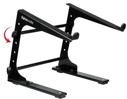 Gator Frameworks Portable Desktop Laptop/DJ Controller Stand with Fixed Height, (GFWLAPTOP1000)