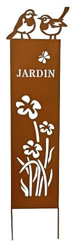 La Grande Prairie Treillage Jardin Fleuri 30x120cm