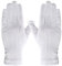 Lusofie 2Pairs Parade Gloves, White Gloves with Snap Cuf Uniform Glove, Costume Guard Dress Glove for Men Women Wedding Server Parade Police Formal Tuxedo Jewelry Inspection Halloween