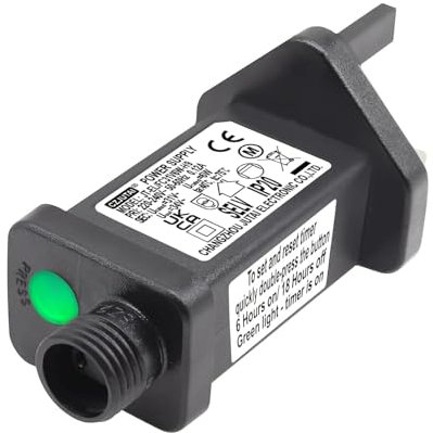 Cube-LED 31V6W for CZJUTAI JT-EL/FC31V 6W /4.5W /3.6W with 8 Modes, Memory & 6 Hour Timer, IP20 for Christmas Tree Lights, Net Lights, Icicle Lights (31V6W)