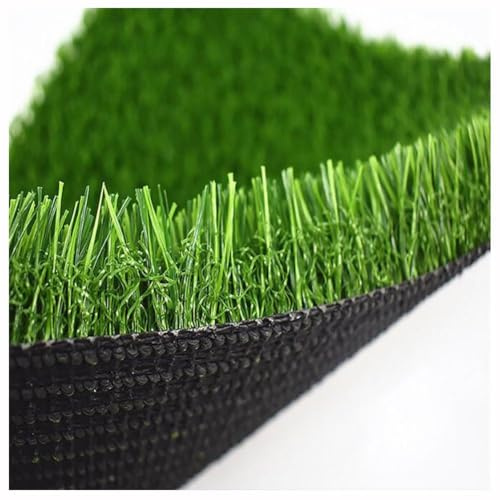 WLCNYL Tapis de Gazon Artificiel d'intérieur et d'extérieur, 3 x 2 m, 3 x 5 m, Rouleau de Gazon synthétique réaliste, Tapis de Gazon Artificiel d'intérieur et d'extérieur pour Animaux de Compagnie,
