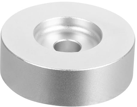 EPIGEIST Adaptador De Discos De Vinilo para Reproductores De Vinilo Accesorio para Tocadiscos De Gran Orificio Estabilizador De Peso para Uso Doméstico