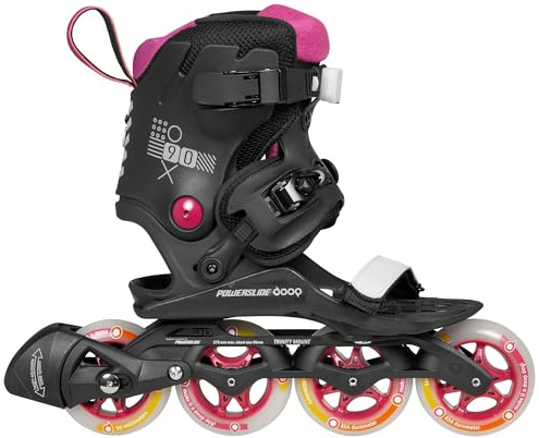 Powerslide Inline Skate Doop Purple Dusk 90 per fitness e urbano, donna e uomo