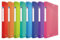 Oxford Sammelbox A4, Rückenbreite 2,5 cm, Kunststoff, 8 Farben, 10 Stück