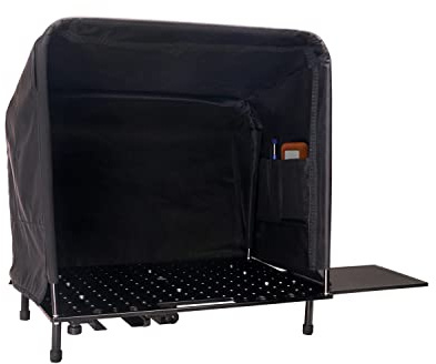 PROAIM Estación de Trabajo Universal para portátil Pro. Incluye Plataforma Tipo Placa, Pantalla Plegable y Alfombrilla para ratón. Compatible con Bases de portátil de 0,95 cm a 2,54 cm (PP-WKST-01).