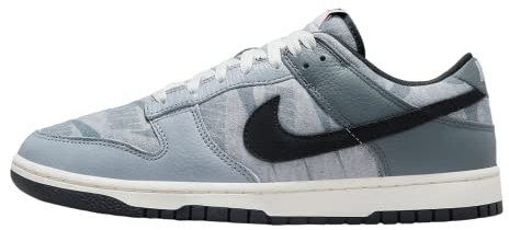 NIKE Baskets Basses rétro Dunk pour Femme, Gris Cramoisi/Brume légère, 42 EU
