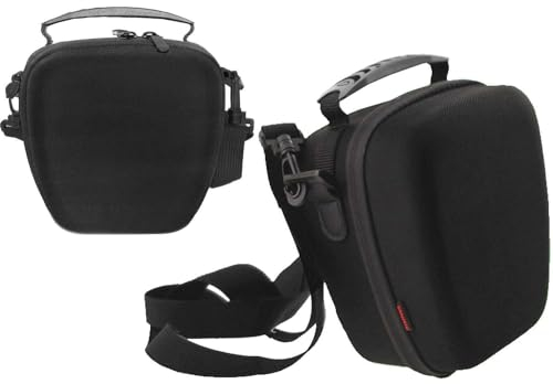 Navitech Étui De Protection Dur Robuste Noir EVA Compatible avec Le Olympus Om-D E-M10 Mark IV Mirrorless Caméra