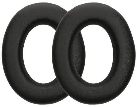 kwmobile 2X Ohrpolster kompatibel mit Bowers & Wilkins PX7 S2 Polster - Kopfhörer Polster aus Kunstleder für Over Ear Headphones