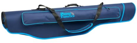 Exar Jaxon Rutenfutteral Feeder Fanatics Hardcase Rutentasche Rutenrohr 2 Fächer (130cm)