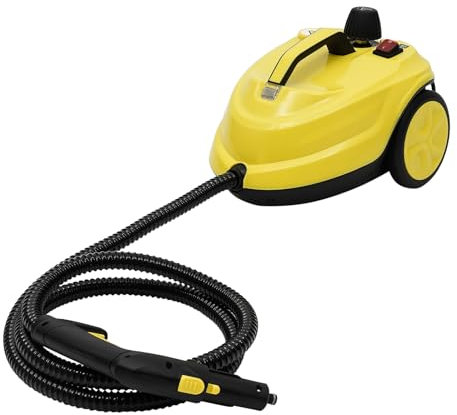 Limpiador a vapor escoba a vapor de alta presión limpiador totalmente funcional fácil de transportar y almacenar adecuado para la limpieza de cocinas baños interiores de automóviles parques de