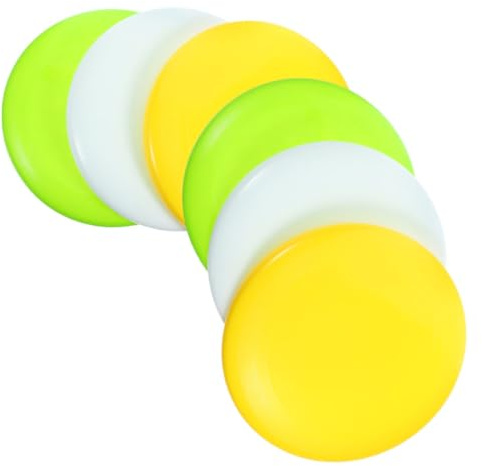 FOYTOKI 6 Stück Disc Golf mit Midrange Disc Driver und Putter aus Strapazierfähigem Pe Material Leichtes Golfzubehör für Anfänger und Outdoor Discgolf