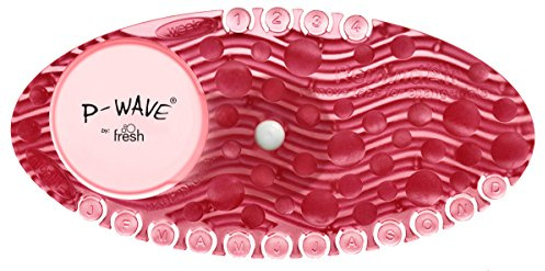P-Wave Curve 10 Pack 30 Day Air Freshener For Home, Bathroom, Bedroom, Cupboards, Bins & Toilets, Highly fragranced Deodoriser, Recyclable, Spiced Apple