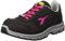 Diadora Utility Run Low S3S FO SR ESD, Scarpe Antinfortunistiche Uomo, Nero/Fucsia, 40 EU