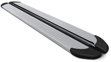 Seitenschweller Trittbretter Schweller für Audi Q7 4M 2015-2025 Aluminium Silber