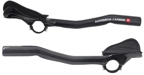 Yccyctrek Carbon Fiber Aero Bars For Gravel Bike 340mm Clip On Tri Bars
