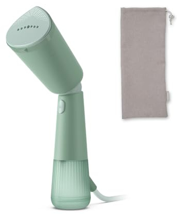 Handheld steamer - PHILIPS - STH5010/70-1300 W - Vertical steam cooker - Continuous steam flow - Cable: 2.5 m - Green