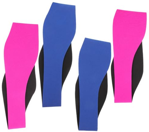 Alipis Fascia per Orecchie da Nuoto Assorbe Sudore in Neoprene 4 Pezzi Fissa i Chioma per Adulti e Ragazzi per Sport Acquatici e Yoga