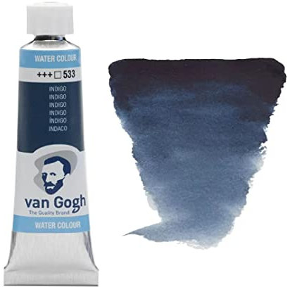 CREATIV DISCOUNT Aquarellfarbe 10ml, Indigo