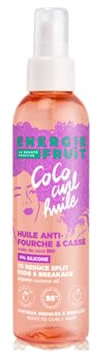 ENERGIE FRUIT | Huile Anti-Fourches & Anti-Casse Sans Silicone | Coco | Fabrication Française | Végan | 150 ml
