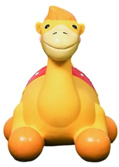 Generisch 2026 Jouet à mâcher en latex pour chiot avec couineur – Aide à la dentition, nettoyage des dents, anti-solitude, forme souple, convient pour (C, taille unique)
