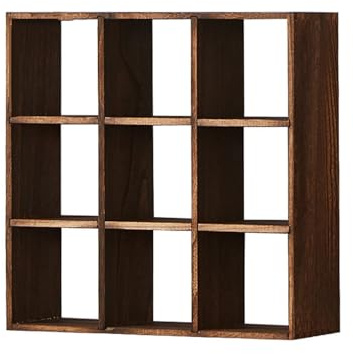 Stoolzfaid Tassenregal Holz Setzkasten,Wandmontiertes Tassenregal Aus Holz,Mehrfach-Schlitz Tassenregal,Unterteilte Aufbewahrung,Praktische FäCher,FüR Zuhause,Bar,Café,Dekoration