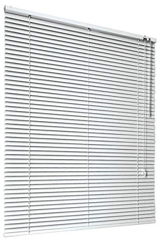 HSYLYM Aluminum Venetian Blinds (110 * 130cm, White)