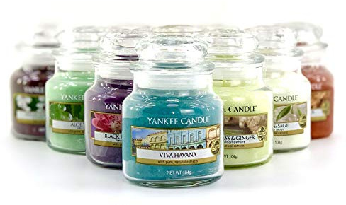 3 x Official Yankee Candle Assorted Fragrances Lucky Dip Signature Classic Small Mini 104g Jars