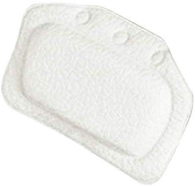 Venus valink SPA Almohada de Baño Hogar Bañera Almohada Antideslizante PVC Cuello Bañera Cojín Suave Cuello Reposacabezas Ventosa Bañera Almohada Accesorios - 21 31cm - Blanco