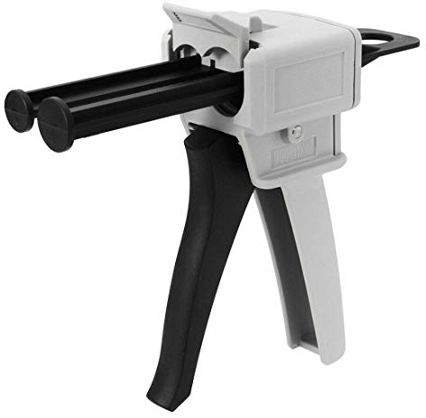 AB Epoxy Glue Gun POWERTOOL 50ml Cartridge Applicator Universal Two-Component Handle Sealant Glue Gun Fit for Mixed 1:1/2:1 Ab Glue