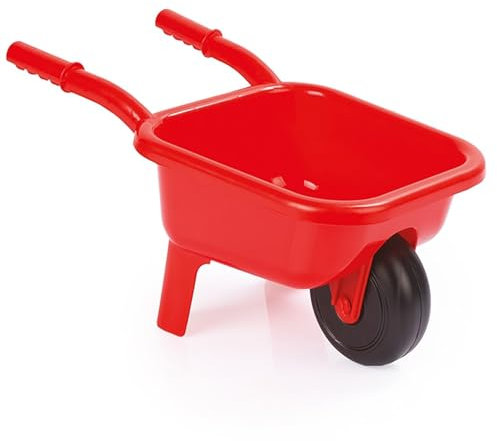 Dolu: Brouette : jouet de plage et de jardin, intérieur et extérieur, jouet fonctionnel de travail et de transport, facile à pousser, plastique durable, enfants à partir de 3 ans