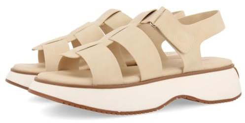 GIOSEPPO Sandalias Deportivas Off-White Tipo CANGREJERA para Mujer GWEEK