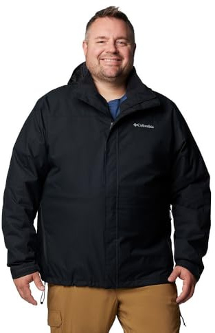 Columbia Herren Hikebound 2 Interchange Jacke 3-in-1-Wintermantel, Schwarz, L