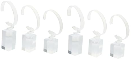 GALPADA 6 supporti per orologi da tavolo, a forma di C