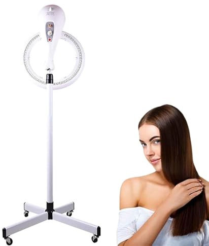 Floor Stand Hair Dryer Drying Hoods,Professional Standing Styling Hood Hair Dryer with Timer & Floor Wheel,Beauty Salon Equipment,Salon Hair Color Processor, for Home Beauty Hairdressing