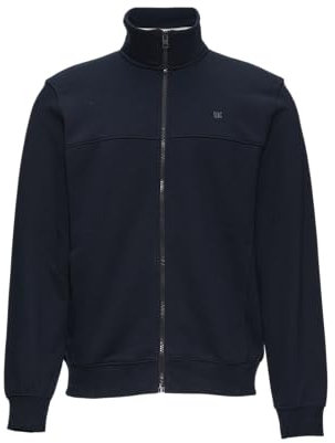 s.Oliver Sweatjacke mit Stehkragen und Logo-Detail Navy XXL