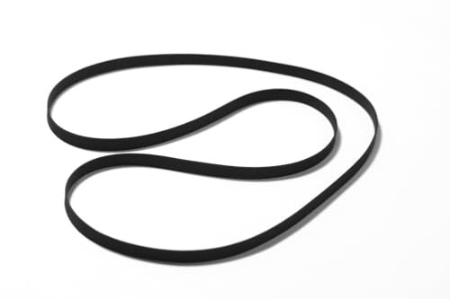 Turntable Flat Drive Belt Compatible with DENON DP-300F Turntables Made in Europe Recent Production DP 300F DP300F DP300F